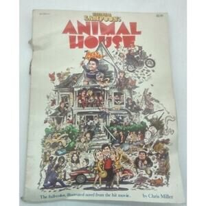ORIGINAL 1978 NATIONAL LAMPOON'S ANIMAL HOUSE BOOK BY CHRIS MILLER (FN/VF)